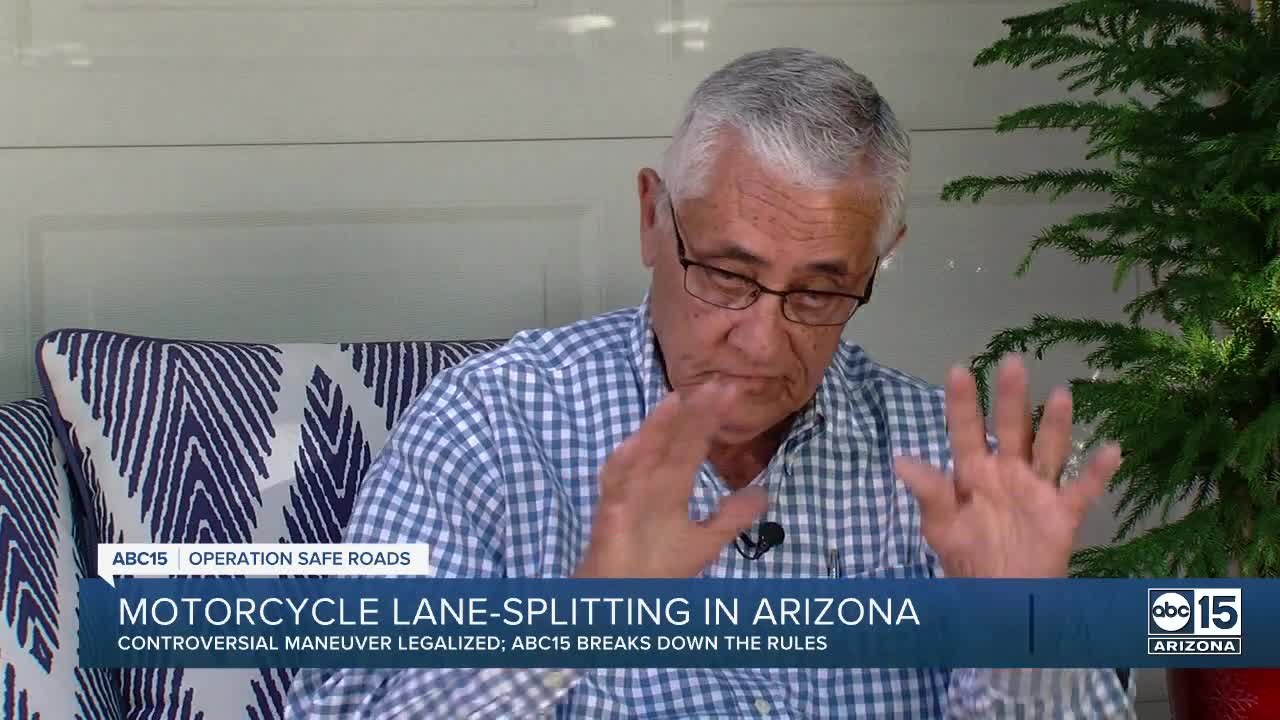 Motorcycle lanesplitting legalized in Arizona video Dailymotion