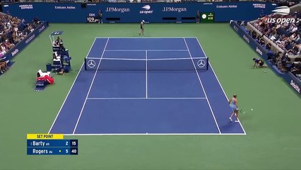 Ashleigh Barty vs Shelby Rogers Highlights  2021 US Open Round 3
