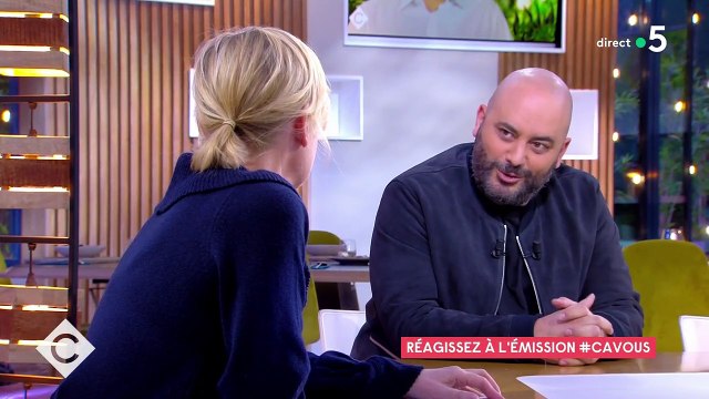 Anne-Elisabeth Lemoine taquinée par Jérôme Commandeur dans C à Vous