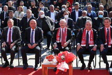 CHP Genel Başkanı Kılıçdaroğlu, Kumluca'da fuar açılışında konuştu