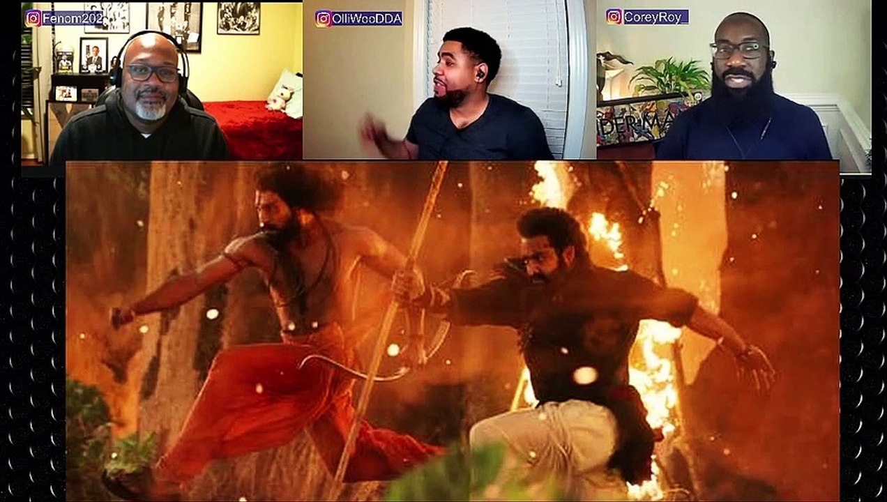 Black Americans react to RRR trailer [REACTION]