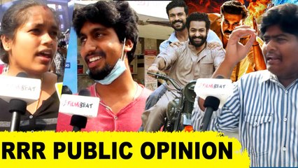 RRR Review | ரெண்டு பேறும் தாறு மாறு performance | Ram Charan | NTR | SS Rajamouli
