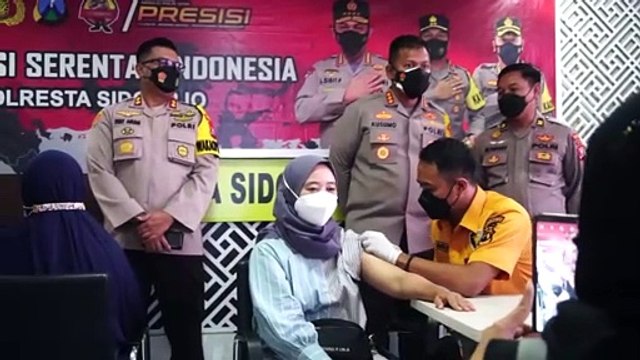 Vaksin Booster Jadi Syarat Mudik, Polresta Sidoarjo Siapkan Berbagai Langkah