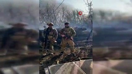 Amerikalı askerler Ukrayna'da! Savaşırken görüntülendiler