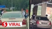 Perak cops probe viral video showing kids hanging out of windows of moving car