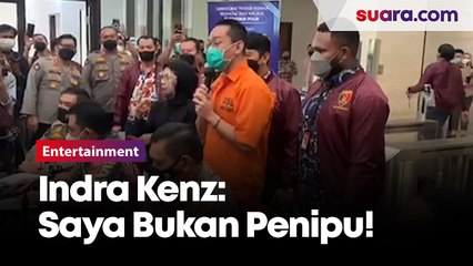 Bicara Lantang dibalik Baju Tahanan, Indra Kenz: Saya Bukan Penipu!