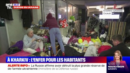 Guerre en Ukraine: à Kharkiv, des habitants vivent dans le métro depuis un mois