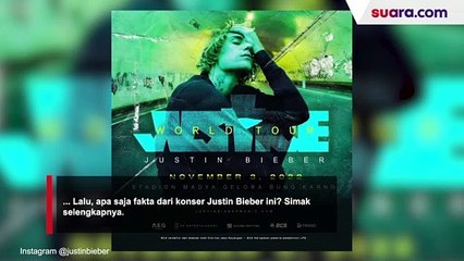 Belieber Wajib Tahu! Ini 5 Fakta Konser Justin Bieber di GBK 3 November 2022