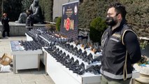 İstanbul’da 266 kaçak silah ele geçirildi