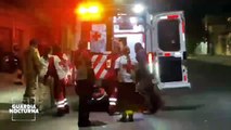 Motociclista lesionado tras derrapar sobre la avenida Basilio Vadillo