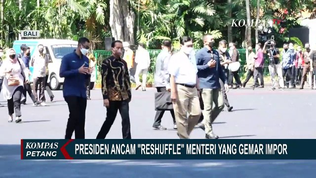 Geram Masih Banyak Menteri yang Doyan Impor, Jokowi Ancam Reshuffle!