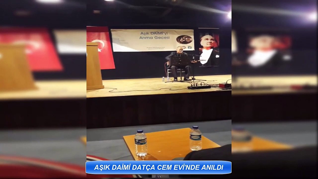 AŞIK DAİMİ DATÇA CEM EVİ'NDE ANILDI