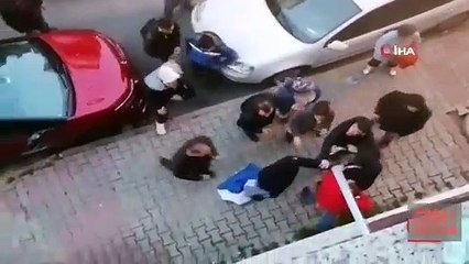 Mahalleli şüpheliyi yakalayarak darp etti