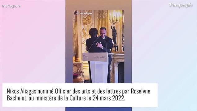 Nikos Aliagas honoré par l'Etat : un discours touchant face à sa soeur et d'autres stars