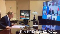 Vídeo difundido por el Kremlin de Serguei Shoigu, ministro de Defensa ruso