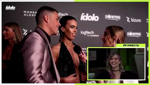 Sofía Suescun no descarta abrirse un canal en Twitch durante los premios Ídolo