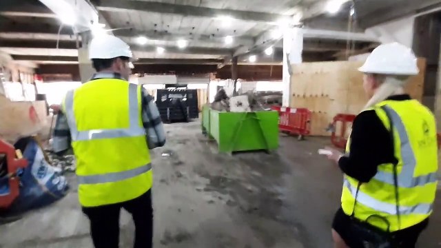 Inside the former Debenhams store in Worthing