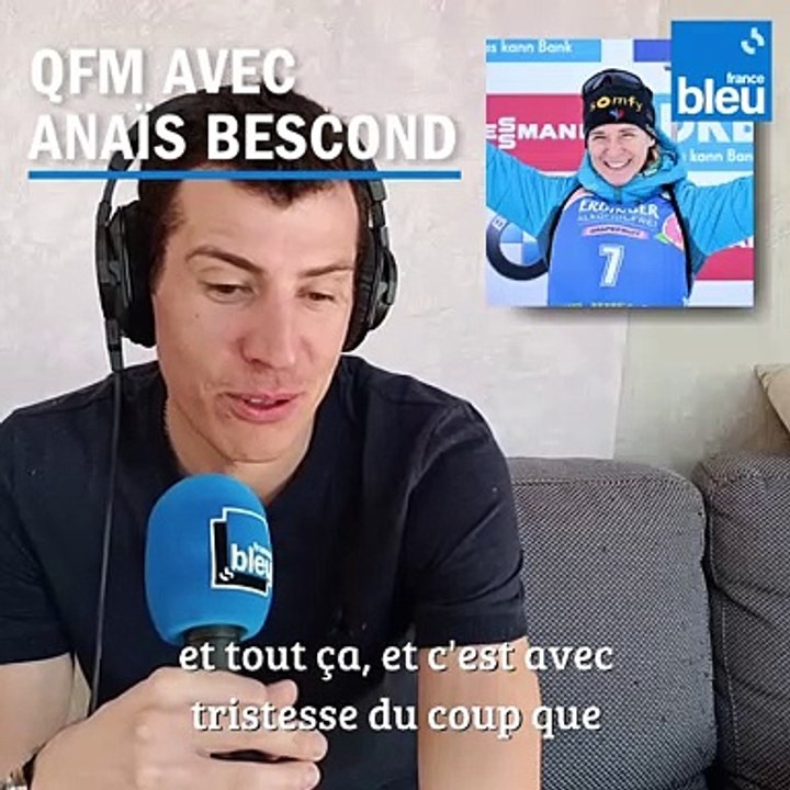 Quentin Fillon-Maillet salue Anaïs Bescond