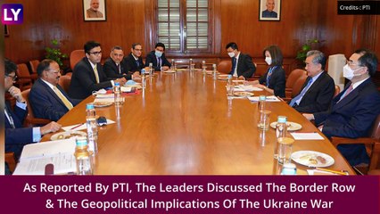 Wang Yi, China's Foreign Minister In Delhi For Talks