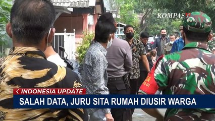 Salah Data, Juru Sita Pengadilan Negeri Sidoarjo Malah Diusir Warga!