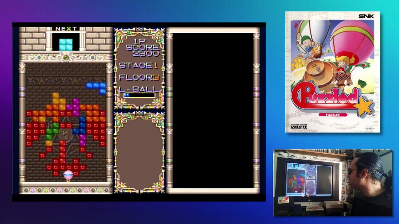 Gameplay  PUZZLED  Neo Geo AES