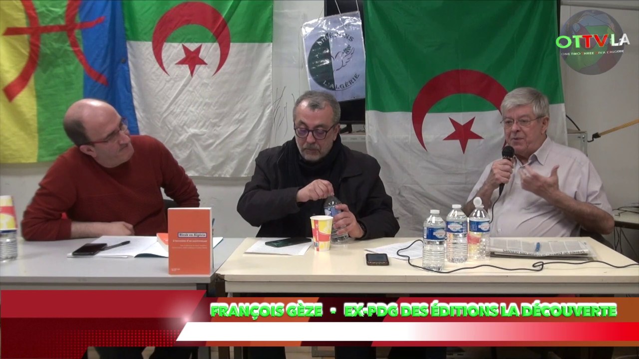 CONFÉRENCE (EXTRAIT) 60 ANS DES ACCORDS D'ÉVIAN DU 19 MARS 1962 - FRANÇOIS GÈZE & OMAR BENDERRA - 19 MARS 2022