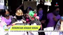 Alumnos de Voca 7 protestan por presunto ataque sexual en el plantel
