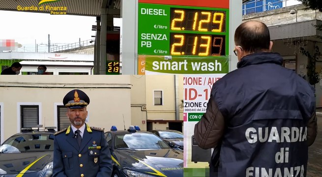 Pescara - Truffe su prezzi carburanti, comandante GdF cita indagine Oro Nero in Commissione Senato (25.03.22)