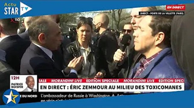 Panique sur CNews ! Eric Zemmour visé par un tir de projectile en plein direct