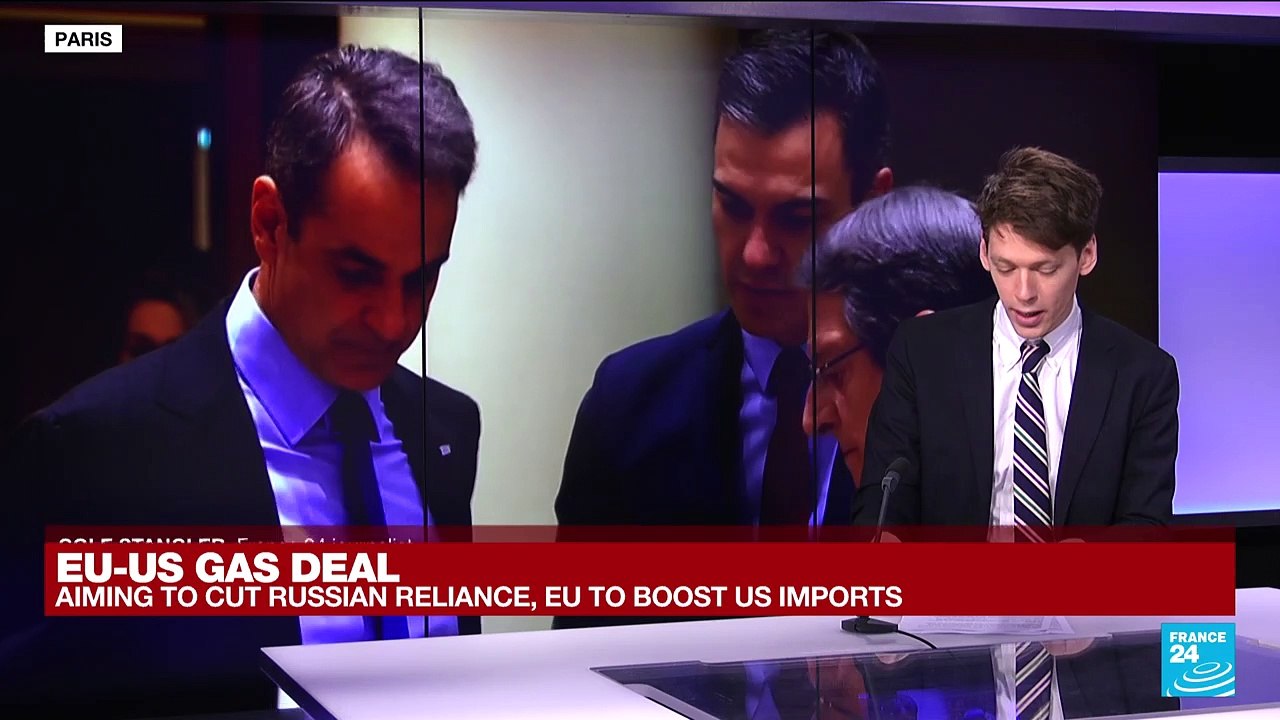 US, EU strike LNG deal to help wean Europe off Russian gas
