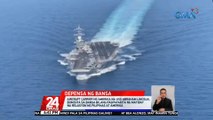 Aircraft carrier ng Amerika na USS Abraham Lincoln, bumisita sa bansa bilang pagpapakita ng matibay na relasyon ng Pilipinas at Amerika | 24 Oras