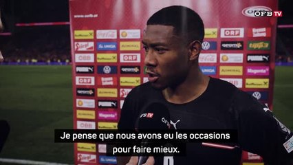 Qualifs CdM 2022 - Alaba après l'élimination de l'Autriche : "Ça fait vraiment mal"