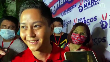 Sandro Marcos says Ilocos Rep Ria Fariñas is not more experienced than him