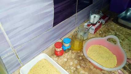 شوفوا عملت ايه من بواقي بسكوت العيد تحليه سهله وسريعه