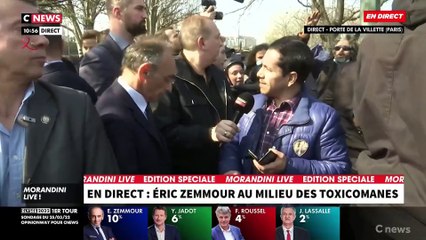 Zemmour reçoit un nouveau projectile