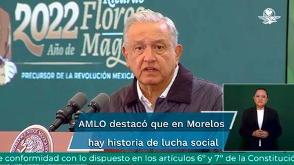 AMLO refrenda su apoyo a Cuauhtémoc Blanco, “no está solo para enfrentar a los grupos de interés”