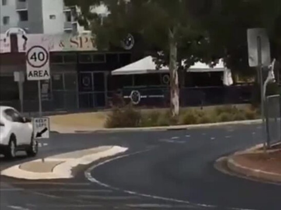 Student's dangerous bus stunt
