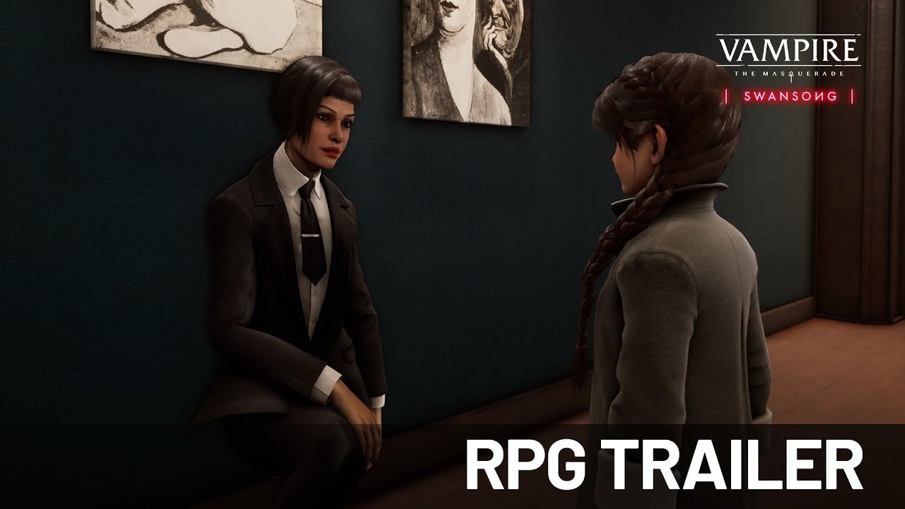Vídeo a fondo de Vampire The Masquerade - Swansong para descubrir sus mecánicas RPG
