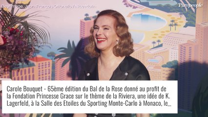 Carole Bouquet éloignée de ses fils : "On se voit beaucoup moins qu'avant"