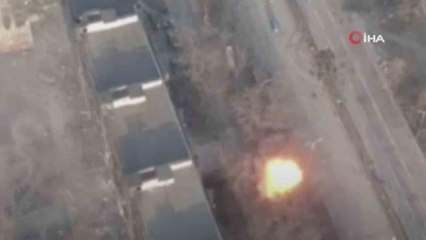 Ukrayna, Rus tanklarını vurdu
