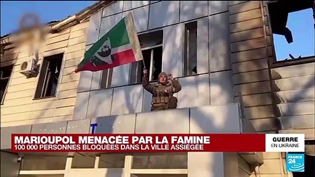 Guerre en Ukraine : à Marioupol, ville martyre, les autorités craignent une famine