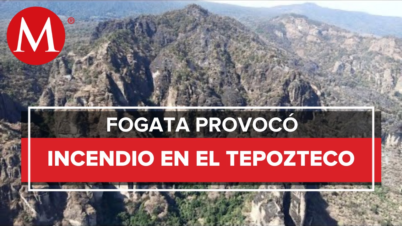Tras incendio, prohibirán entrada a cerro del Tepozteco durante temporada de estiaje