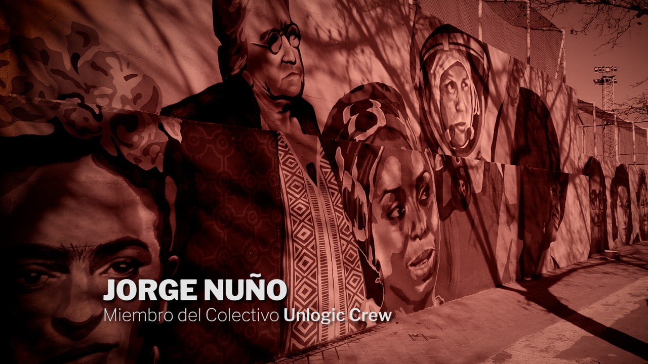 El miembro de Unlogic Crew Jorge Nuño explica la historia detrás del grafiti del hospital de La Fe (Valencia) y analiza la censura de Vox frente al mural feminista de Ciudad Lineal