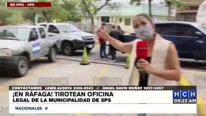 ¡En Ráfaga! Tirotean oficina legal de la municipalidad de SPS