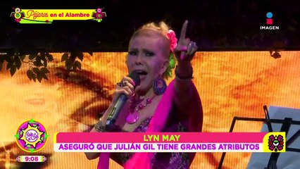 ¿Lo hicieron? Lyn May asegura Julián Gil tiene grandes atributos