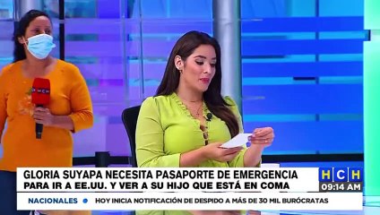 ¡Su hijo en EEUU está a punto de morir! Hondureña denuncia "mucho protocolo" para obtener un pasaporte de emergencia