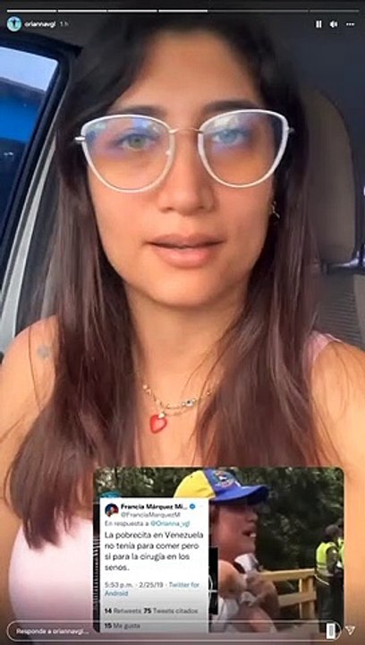 Venezolana responde a trino de Francia Márquez del 2019