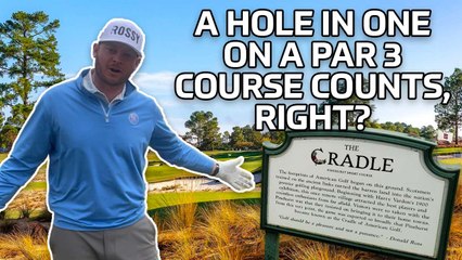 Does An Ace On A Par 3 Course Count? Presented By Peter Millar