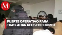 Trasladan a 57 reos de Edomex a otros estados para mitigar sobrepoblación