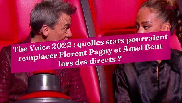 The Voice 2022 : quelles stars pourraient remplacer Florent Pagny et Amel Bent lors des directs ?